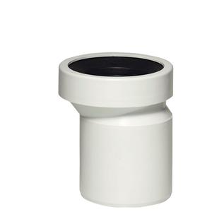 MANICOTTO ECCENTRICO HTSK PP BIANCO X ALLUMINIO WC 110