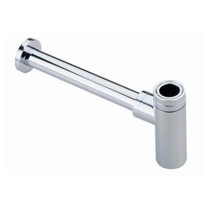ZA 404 SIFONE MINIMALE LAVABO TONDO 1"1/4 CROMO