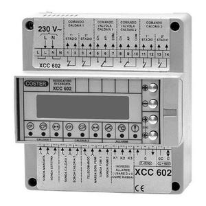 XCC 602 REGOLATORE SEQUENZA CALDAIE CASCATA