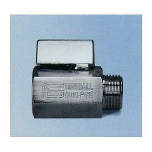 MINIBALL VALVOLA SFERA CON LEVA CROMATA MF 1/2
