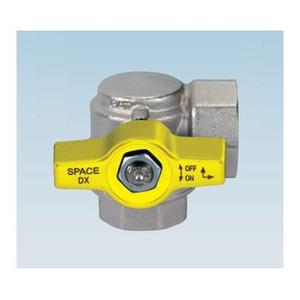 SPACE 2070G VALVOLA SFERA SQUADRA GAS 1/2