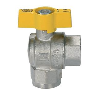 VENUS 1071 VALVOLA SFERA GAS FF ANG 3/4