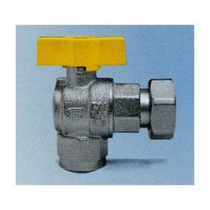 VENUS 1076 RUBINETTO SQUADRA  GAS FF 1/2X3/4 CON GIRELLO