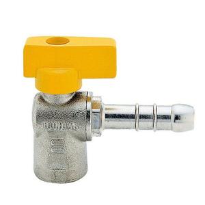 BON-GAS RUBINETTO SFERA ANGOLO F 1/2 MET
