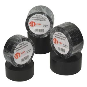 ROTOLO NASTRO ADESIVO DIELETTRICO NERO