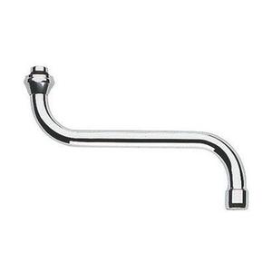 BOCCA A "S" L. 150 MM CROMO X MIX PARETE