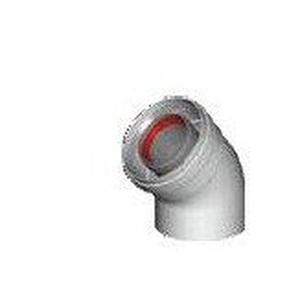 CURVA COASSIALE A 45 X GIMAX