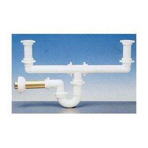 SIFONE TUBO SCARICO S 2 VIE 1 1/2
