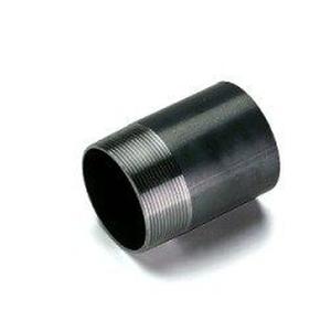 TRONCHETTO NERO FILETTATO SALDARE 1/2" X 100
