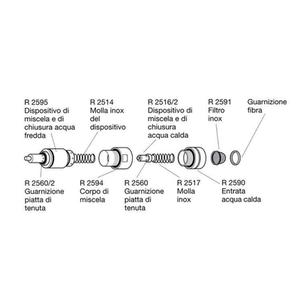 MOLLA PER ACQUA CALDA X R510