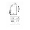 R 590 283 BOCCA ORIENTABILE LAVABO Foto 2