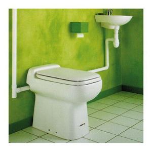 SANICOMPACT LUXE SILENCE (SCARICO WC E LAVABO)