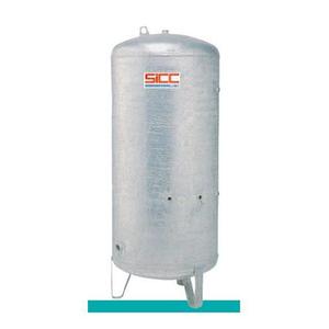 SERBATOIO AUTOCLAVE ZINCATO VERTICALE LT. 100 N.C.