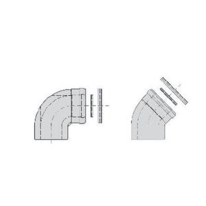 CURVA CONCENTRICA 80/125 MF 90X CONDENSA