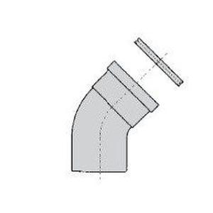 CURVA IN PP D.80 MF 45 CONDENSA 85077261133