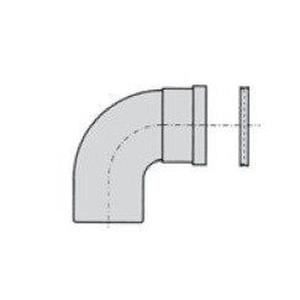 CURVA IN PP D.80 MF 90 CONDENSA 85077261125