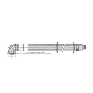 KIT AC SCARICO FUMI CONCENTRICA 60/100 85077261128
