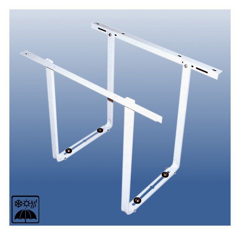 Staffa per Climatizzatori Tecnogas 800X480mm Inox per Tetti Spioventi 11117