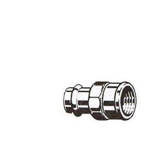 MANICOTTO ACCIAIO INOX PRESSARE Ø 15 MM. F X 1/2" F PS4270G