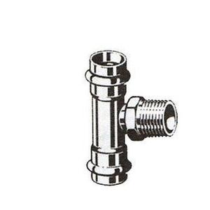 SANPRESS TEE ACCIAIO INOX 18 X 3/4 M X 18