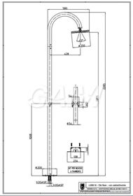 Colonna Doccia Oki Bossini.Oki Floor Colonna Doccia Esterno D 250 L00818 Bossini L00818000030008