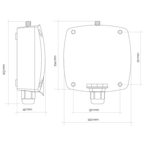 REPEATER, RIPETITORE RADIO DI SEGNALE, ALIMENTAZIONE 230 VAC. Foto 3