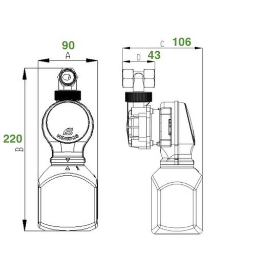 MINIDOS POMPA DOSATRICE 1/2 F PM109 Foto 5