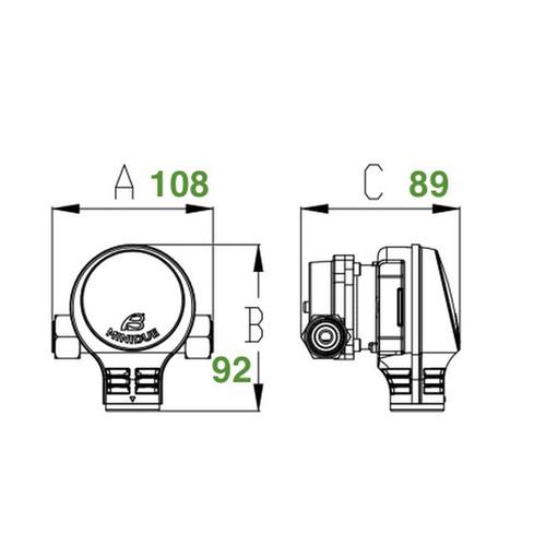 MINIDUE OTTONE 1/2" M PM103 Foto 3