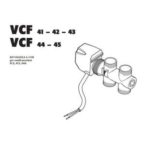VCF 42 KIT VALVOLA MOTORIZZATA 3 VIE X FCX 42/50