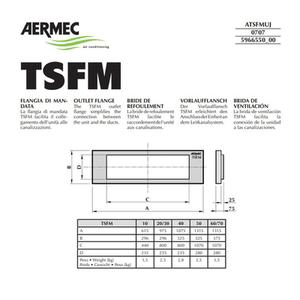 TSFM20/30 FLANGIA DI MANDATA