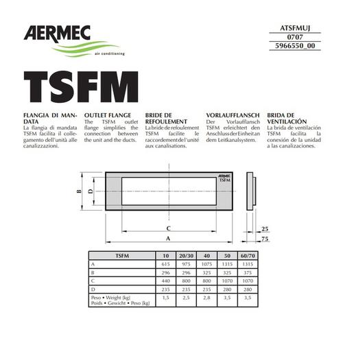 TSFM20/30 FLANGIA DI MANDATA Foto 1