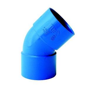 CURVA PVC 45 FF D.50