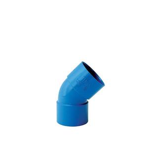 CURVA PVC 45 FF D.80