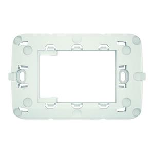 SUPPORTO ADATTATORE PLACCA UNIVERSALE BIANCO