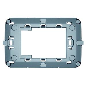 SUPPORTO ADATTATORE PLACCA VIMAR PLANA SILVER