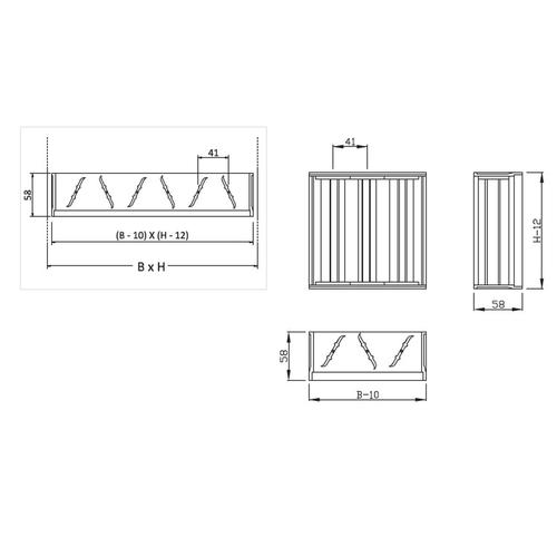 SERRANDA IN PVC MISURA 400X150 RAL9010 Foto 4