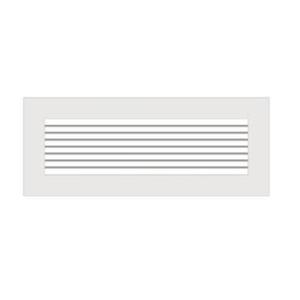 GRIGLIA IN PVC A FERITOIE 400X100 RAL9010