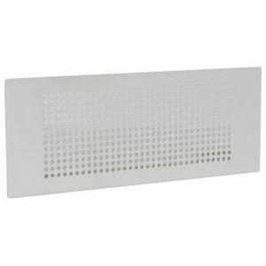 DIFFUSORE A SCHERMO FORATO 200X100 RAL9010