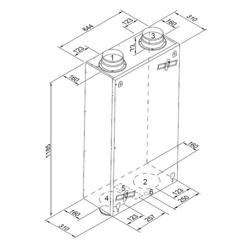 RENOVENT SKY 300 UNITA' VENTILANTE VMC Foto 3