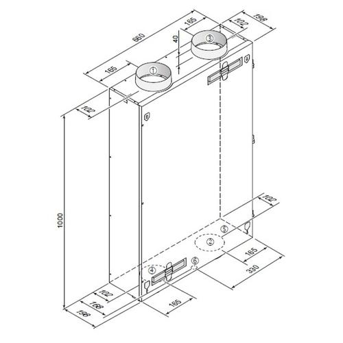 RENOVENT SKY 200 UNITA' VENTILANTE VMC Foto 3