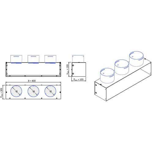 ADATTATORE 400X100 L/P 50X100 Foto 4