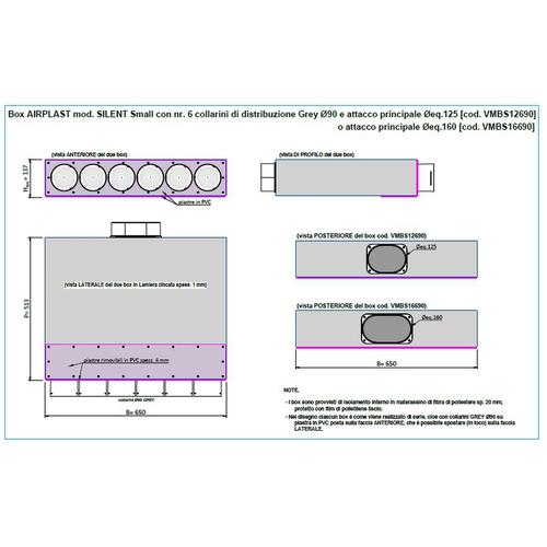 BOX DISTRIBUZ. SMALL DN160 E 6 COLLARINI DN90 Foto 3