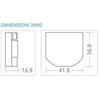 MODULO INCASSO X SISTEMA SMART DIMMER 4A 230V Foto 2