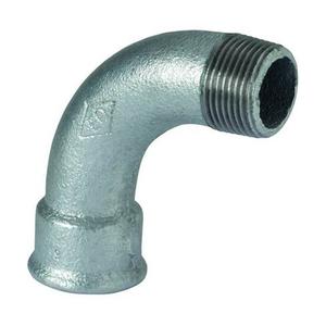 CURVA ZINCATA 90° 1/2" MF FIGURA 1