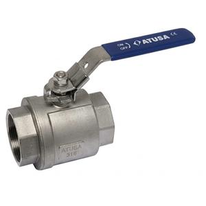 VALVOLA A SFERA ACCIAIO INOX AISI316 FF 1/2