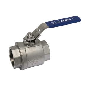 VALVOLA A SFERA ACCIAIO INOX AISI316 FF 3/4