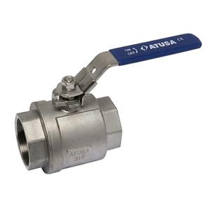 VALVOLA A SFERA ACCIAIO INOX AISI316 FF 1