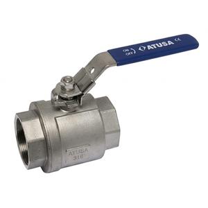VALVOLA A SFERA ACCIAIO INOX AISI316 FF 2