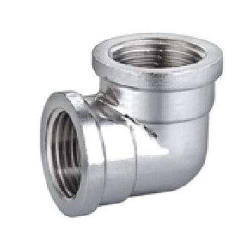 GOMITO OTTONE CROMATO FILETTATO FF 1" 8090 Foto 1