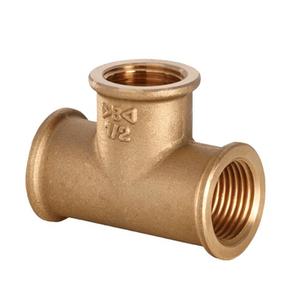 TEE OTTONE FILETTATO 3/8" 8130